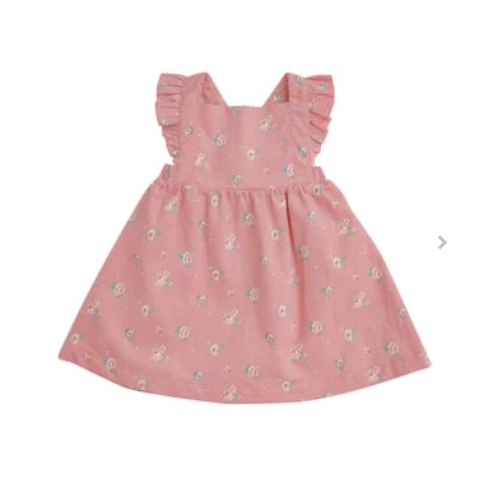EUC Angel Dear Pinafore Dress